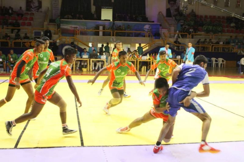 India's neighbors Pakistan and Srilanka junior kabaddi world cup