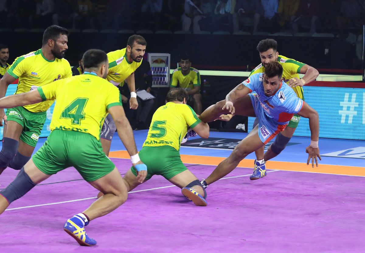 Bengal Warriors against Tamil Thalaivas