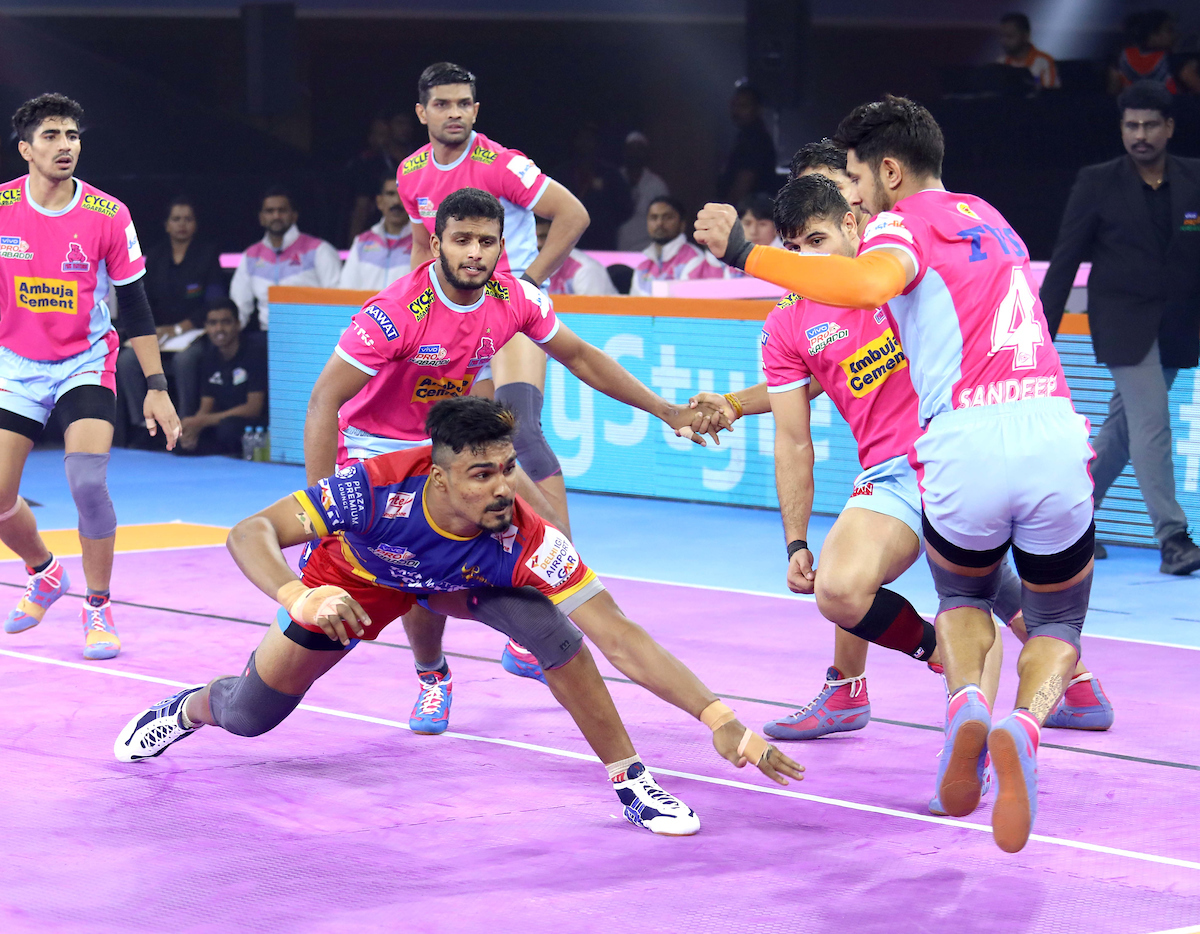 UP Yoddha Vs. Jaipur Pink Panthers