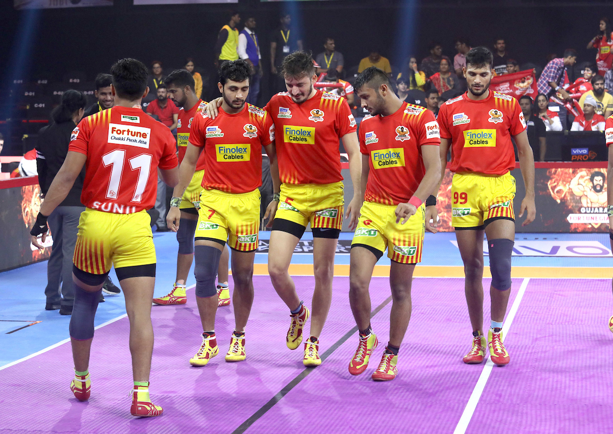 Gujarat Fortunegiants players