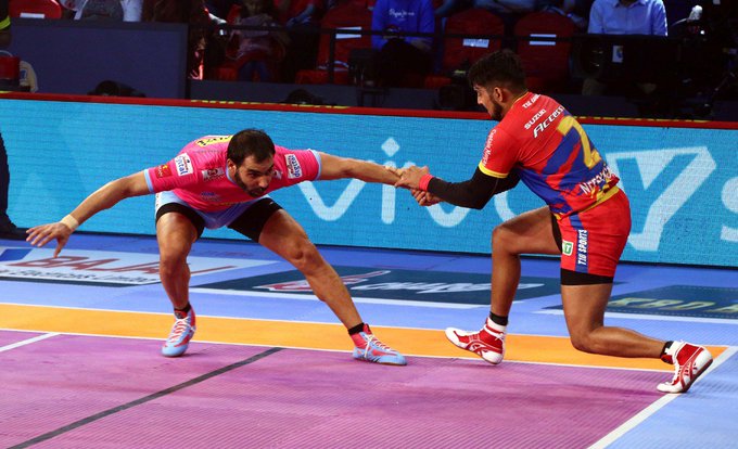 Anup Kumar during a raid