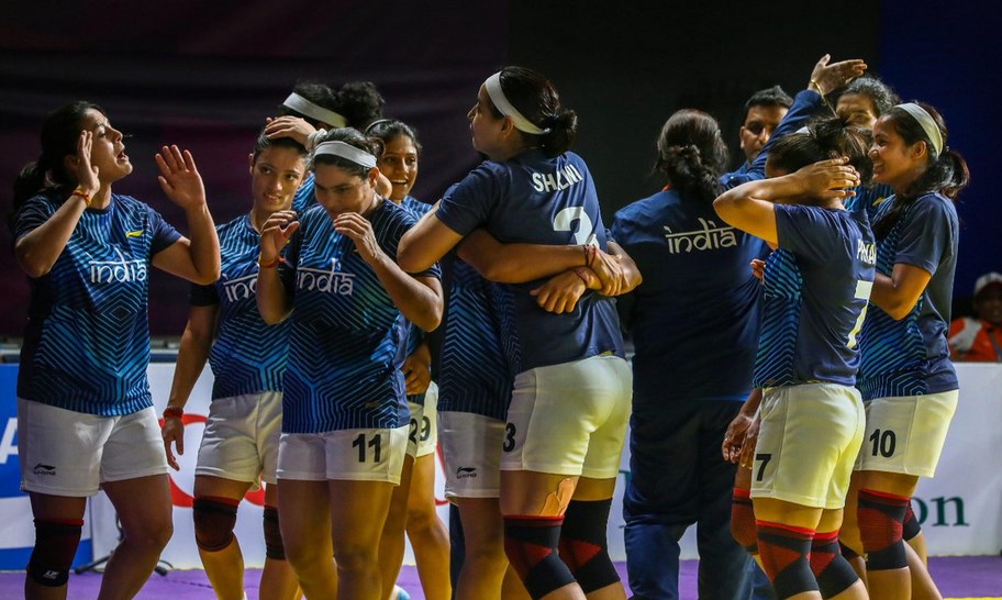 India crush Sri Lanka in Women Kabaddi opener at SAG 2019