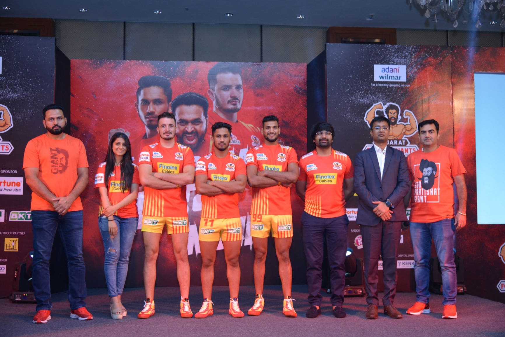 Gujarat ForuntegiantsJersey unveling release 