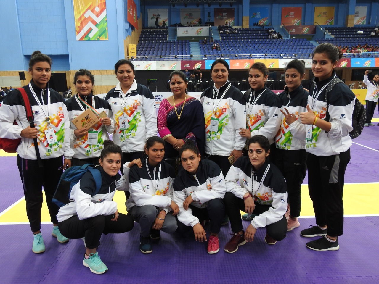 Khelo India Women Kabaddi Winner - Himachal Pradesh Team