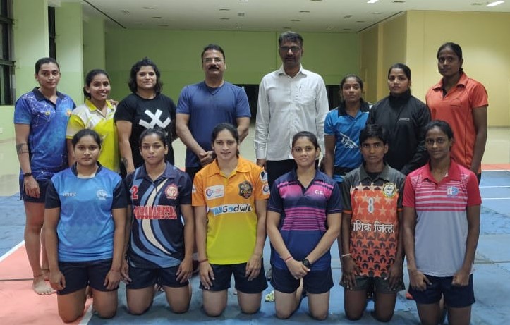 Maharashtra-Womens-team-Kabaddi Senior Nationals Patna