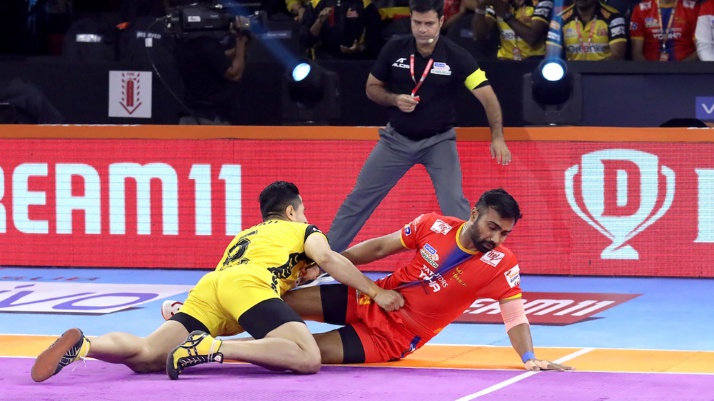 Player Highlights - Farhad Milaghardan - Telugu Titans