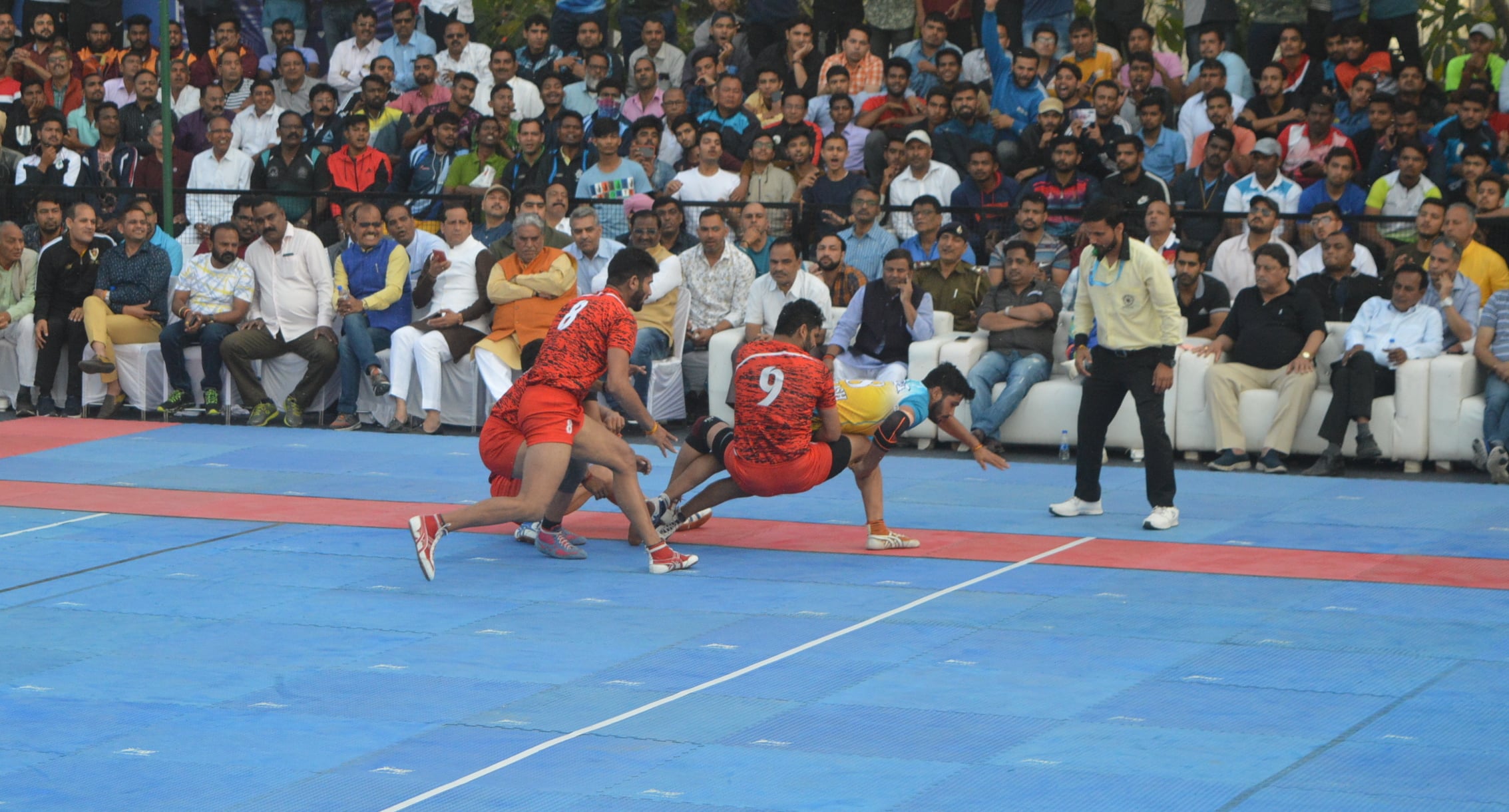 Vikas Khandola during his Super Raid