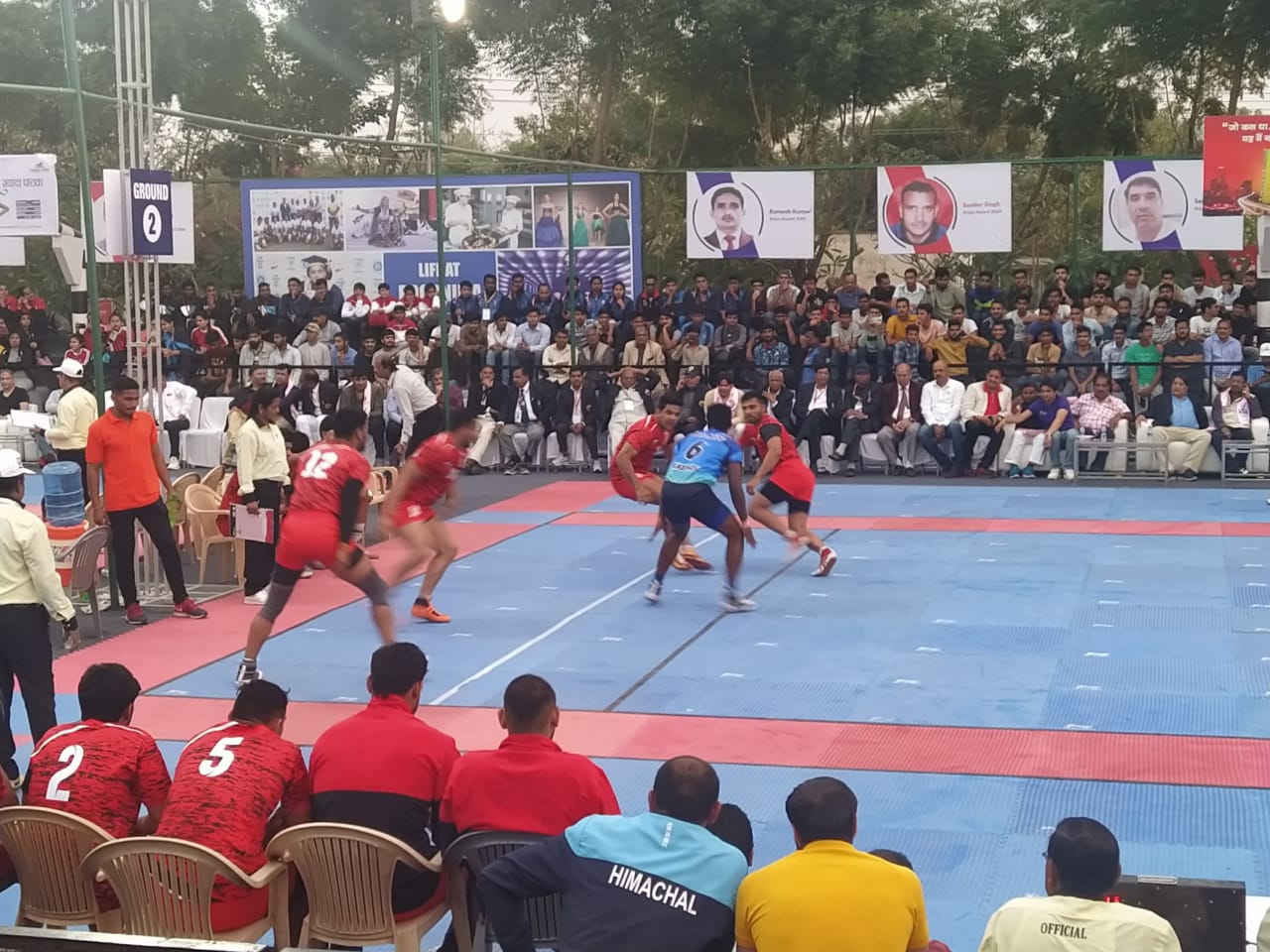 Haryana vs Tamil Nadu Match Still