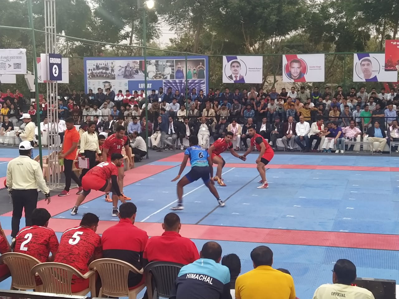 Haryana vs Tamil Nadu match