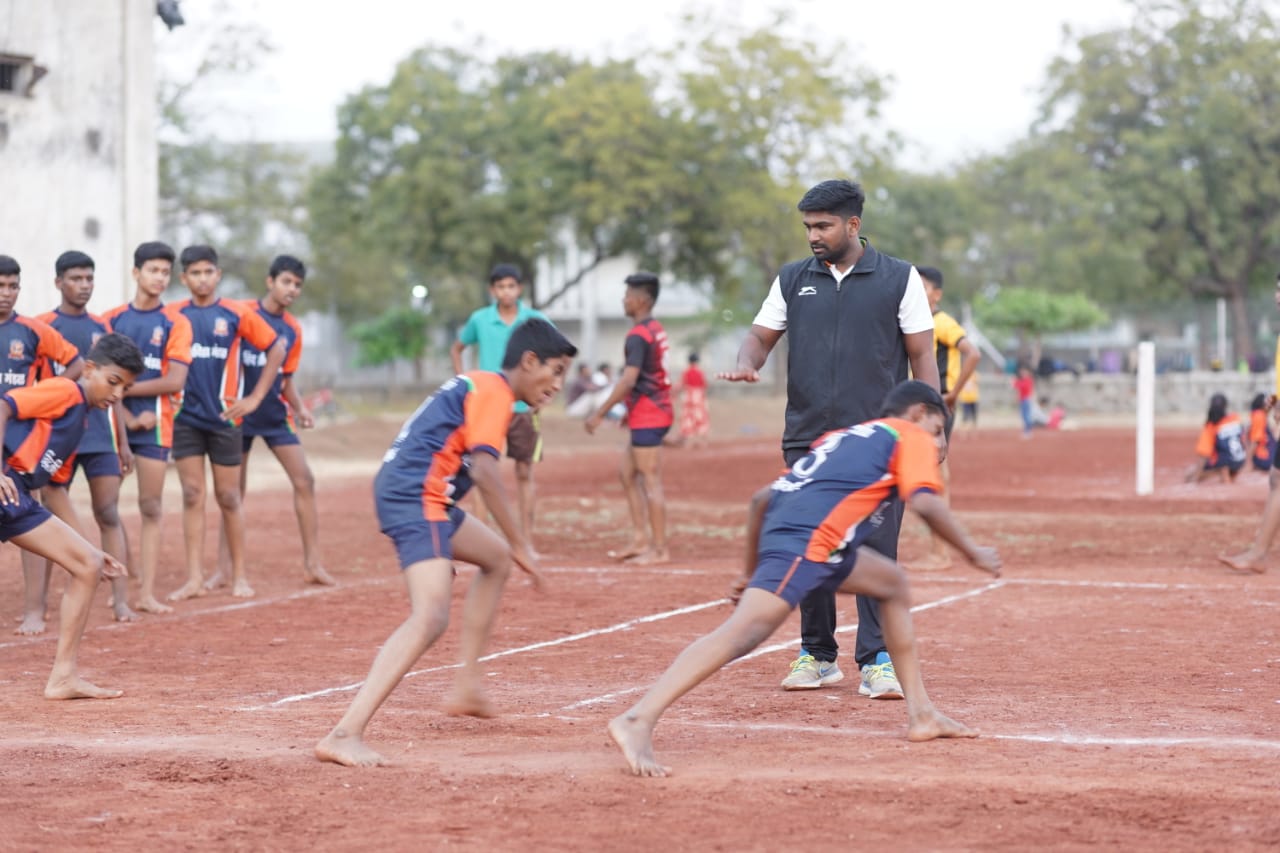 Ketan Gaikwad in action