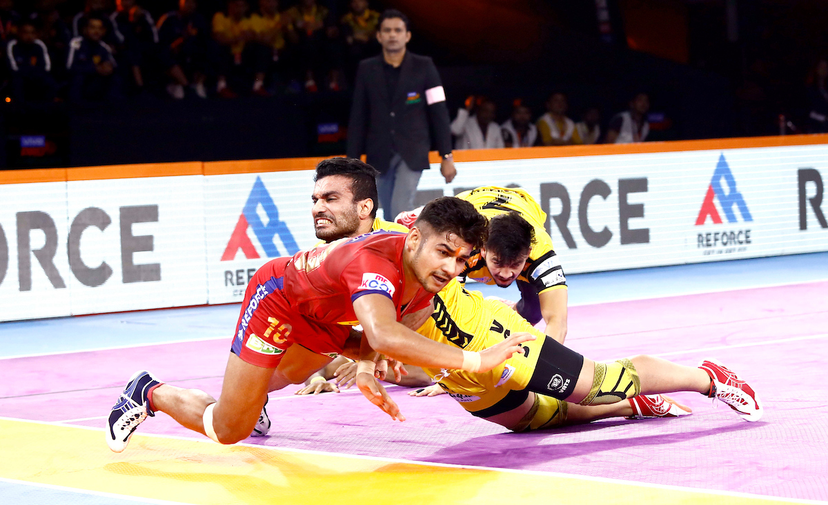 Dabang Delhi Vs. Telugu Titans