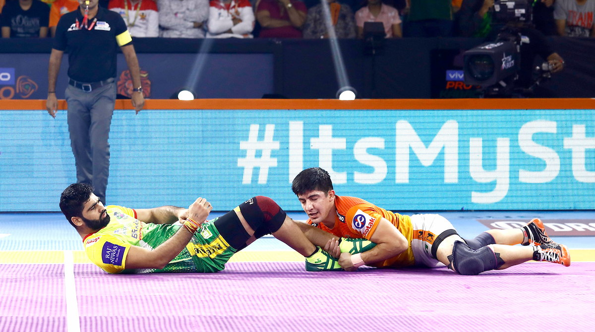 Pardeep Narwal against Puneri Paltan