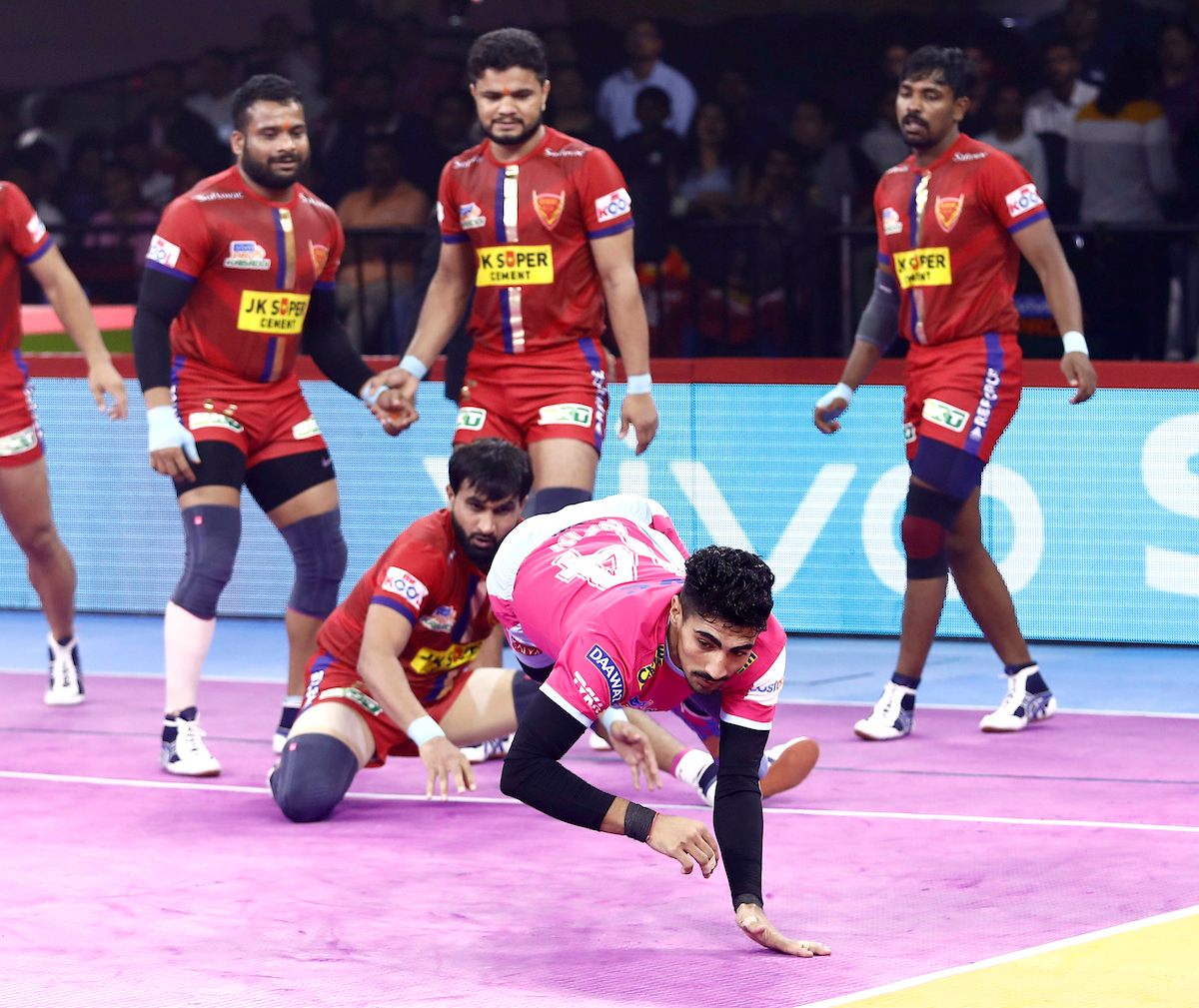 Dabang Delhi Vs Jaipur Pink Panthers 