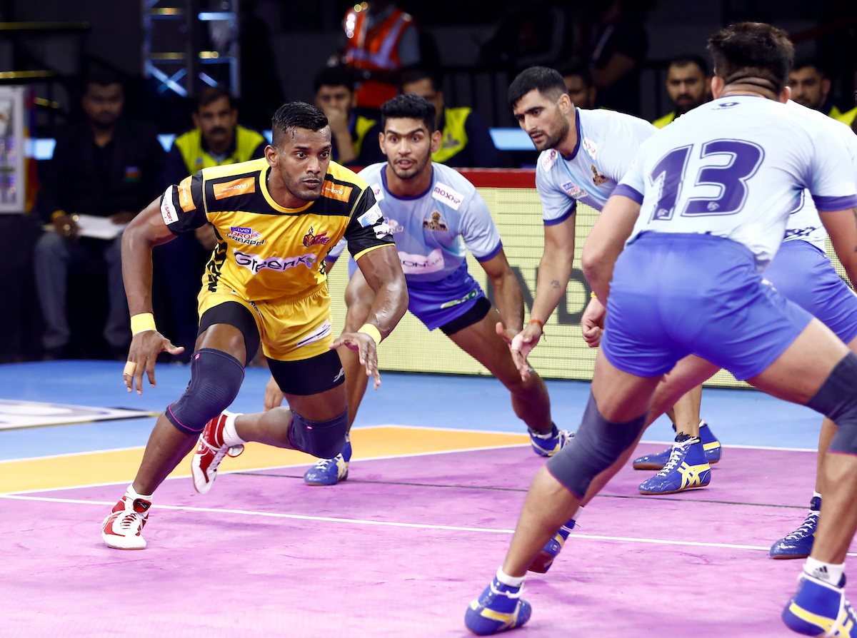 Tamil Thalaivas Vs. Telugu Titans