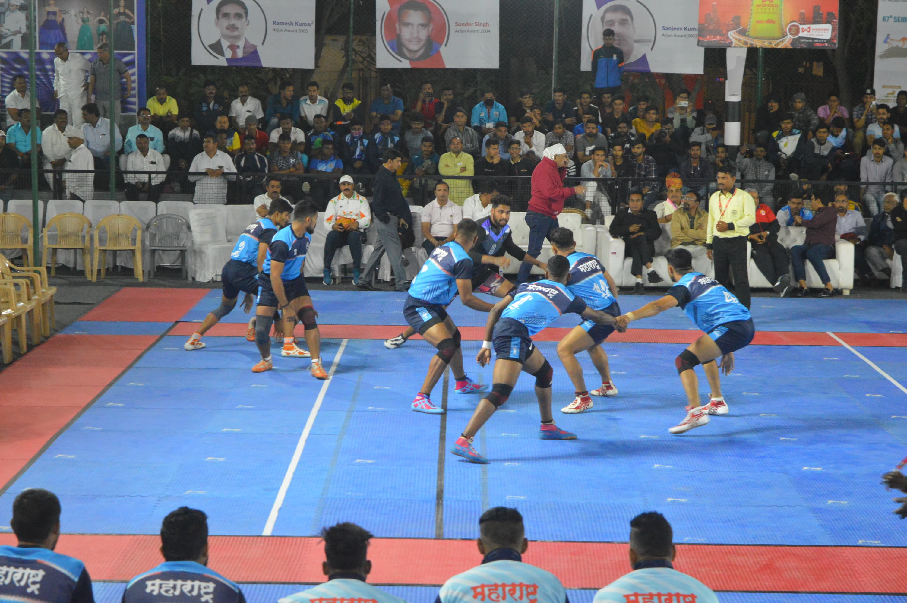 Maharashtra Team in action