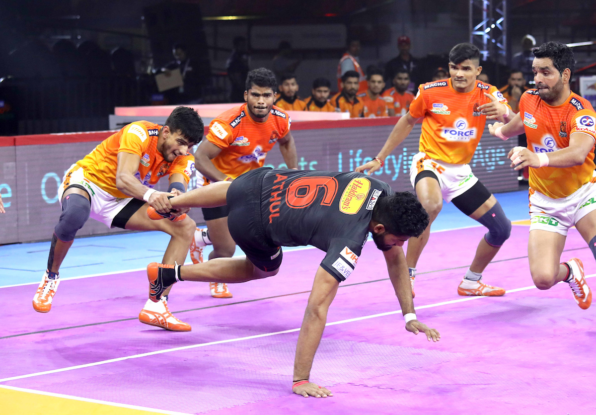 Puneri Paltan UMumba ends in a tie