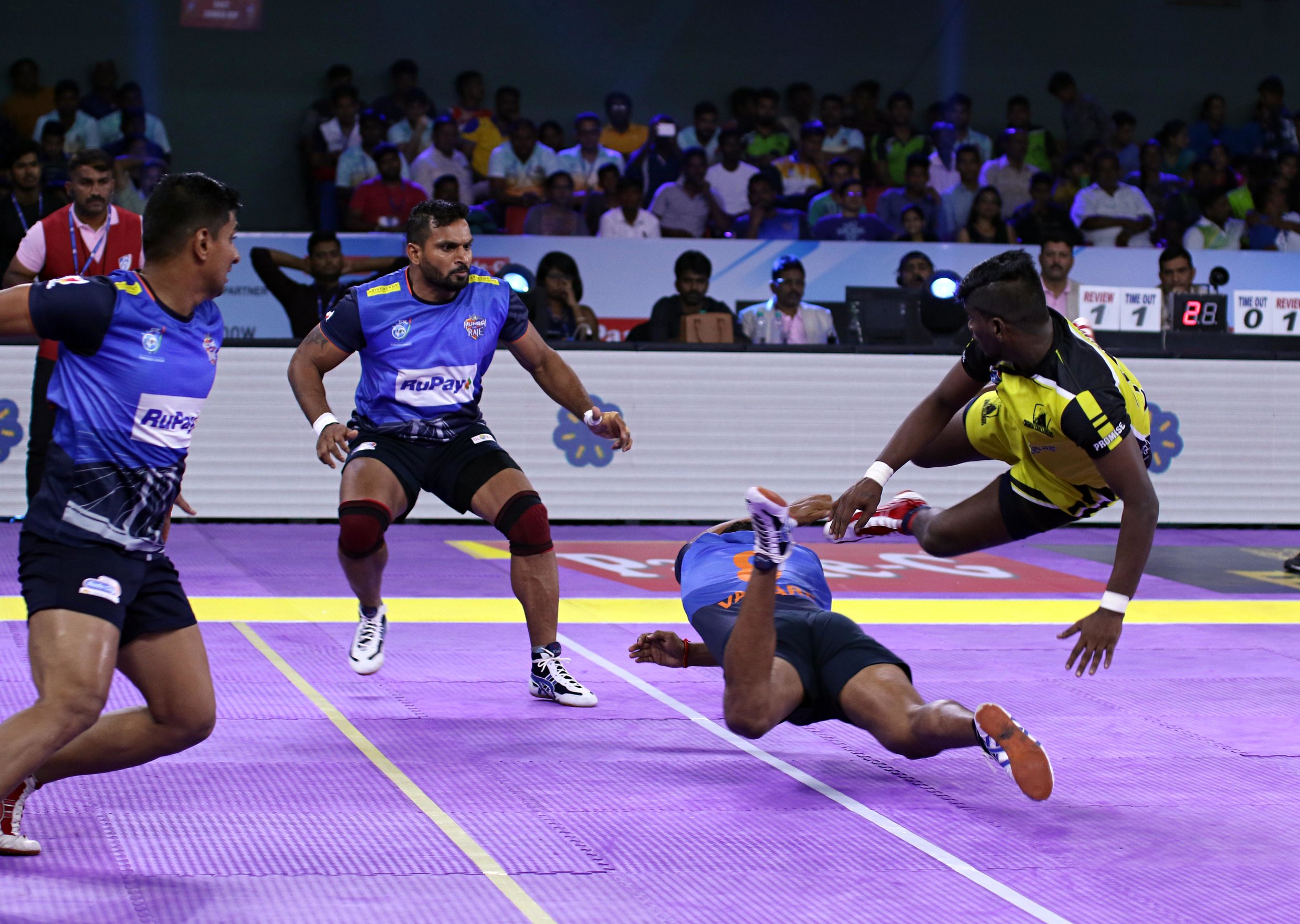 Chennai Challengers Vs. Mumbai Che Raja, IIPKL, Mysuru leg