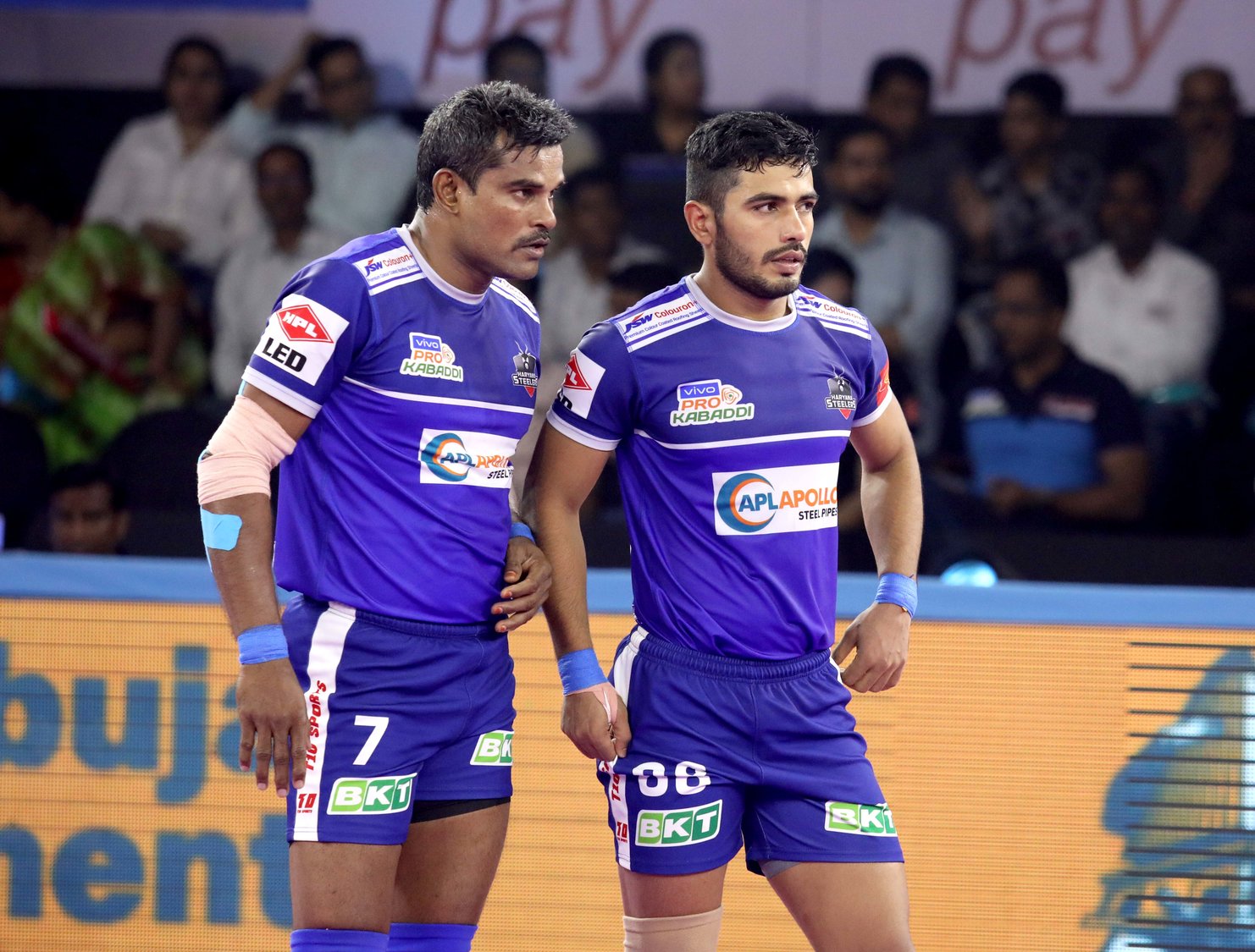 Haryana Steelers players