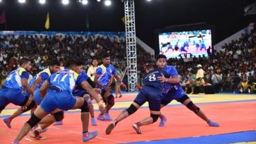 Defending champions Maharashtra received the knockout punch from the Indian Railways