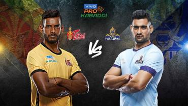 Rahul Chaudhari Siddharth Desai Tamil Thalaivas Telugu Titans Pro Kabaddi Season 7