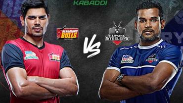 Pro Kabaddi Live Bengaluru Bulls vs Haryana Steelers