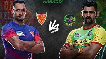 Dabang Delhi is playing against Patna Pirates