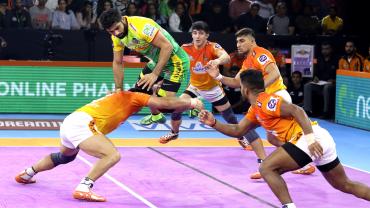 Pardeep Narwal against Puneri Paltan