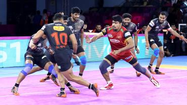 Pawan Sehrawt against U Mumba