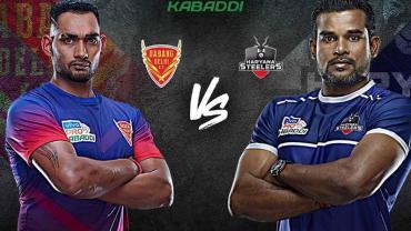 Dabang Delhi is playing against Haryana Steelers