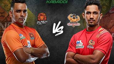 Puneri Paltan is playing against Gujarat Fortunegaints