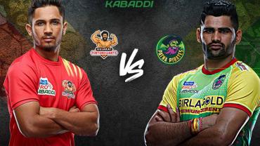 Gujarat fortunegiants vs Patna pirates