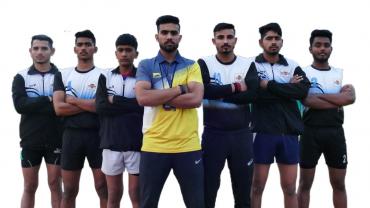 Mohit Narwal with his students