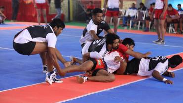 Brilliant Kabaddi at 38th AIMKC