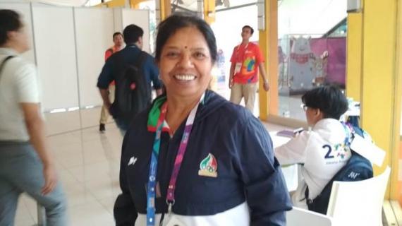 Iran coach Shailaja Jain