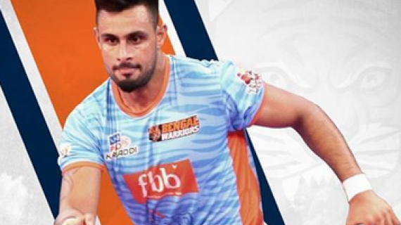 Prokabaddi Season 6, Match 25, Bengal Warriors Vs. UP Yoddha Best Player