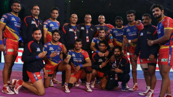 Prokabaddi Season 6, Match 37 UP Yoddha Vs. Haryana Steelers Score