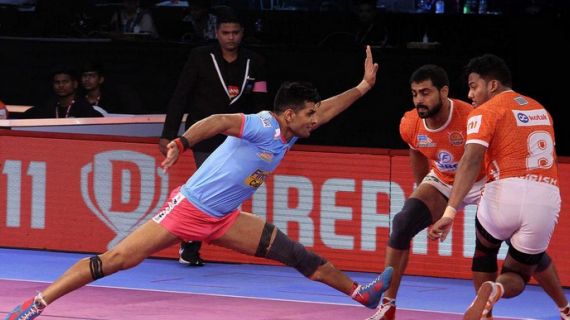 Jaipur Pink Panthers Vs. Puneri Paltan