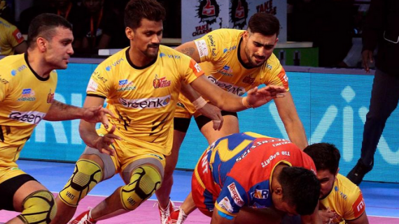 UP Yoddha Vs. Telugu Titans