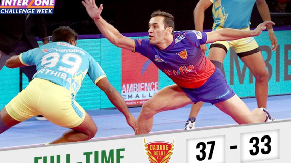 Dabang Delhi Vs. Tamil Thalaivas