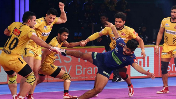 Telugu Titans Vs. Haryana Steelers