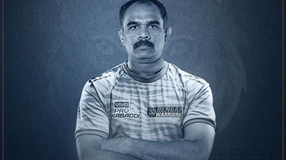 BC Ramesh Pro Kabaddi Season 7 Bengal Warriors Coach