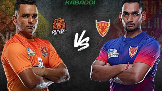 Pro Kabaddi Live Puneri Paltan against Dabang Delhi