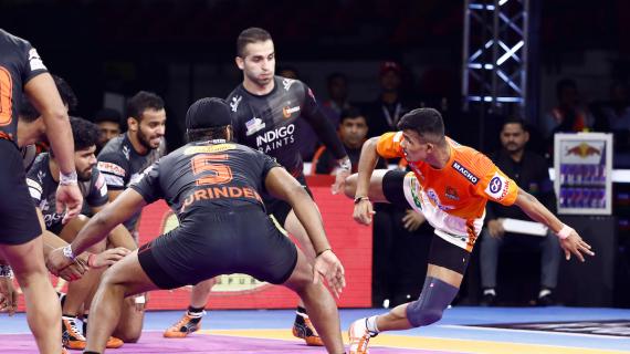 Puneri Paltan UMumba battle ends in a tie Pro Kabaddi News Match 75