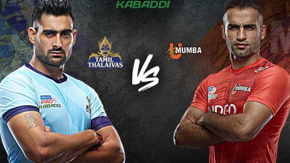 Tamil Thalaivas is playing against U Mumba