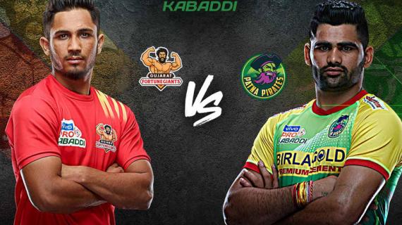 Gujarat fortunegiants vs Patna pirates