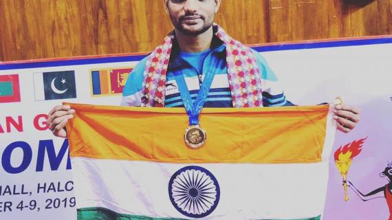 Amit Hooda SAF Games 2019