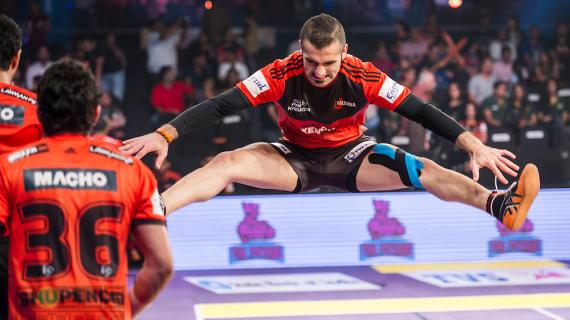 Fazel in action for U Mumba